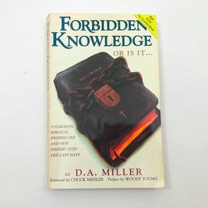 Forbidden Knowledge Or Is It... By D. A. Miller 1994 Paperback